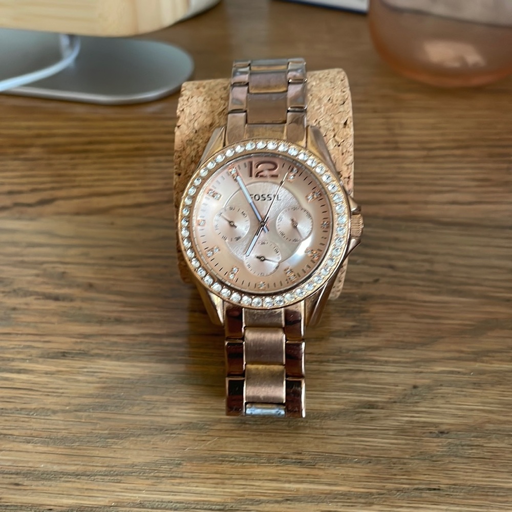Fossil Rose Gold Watch